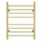 Warmlyyours Sierra Towel Warmer, Polished Gold, Dual Connection, 8 Bars TW-SR08GS-HP - alternate 1
